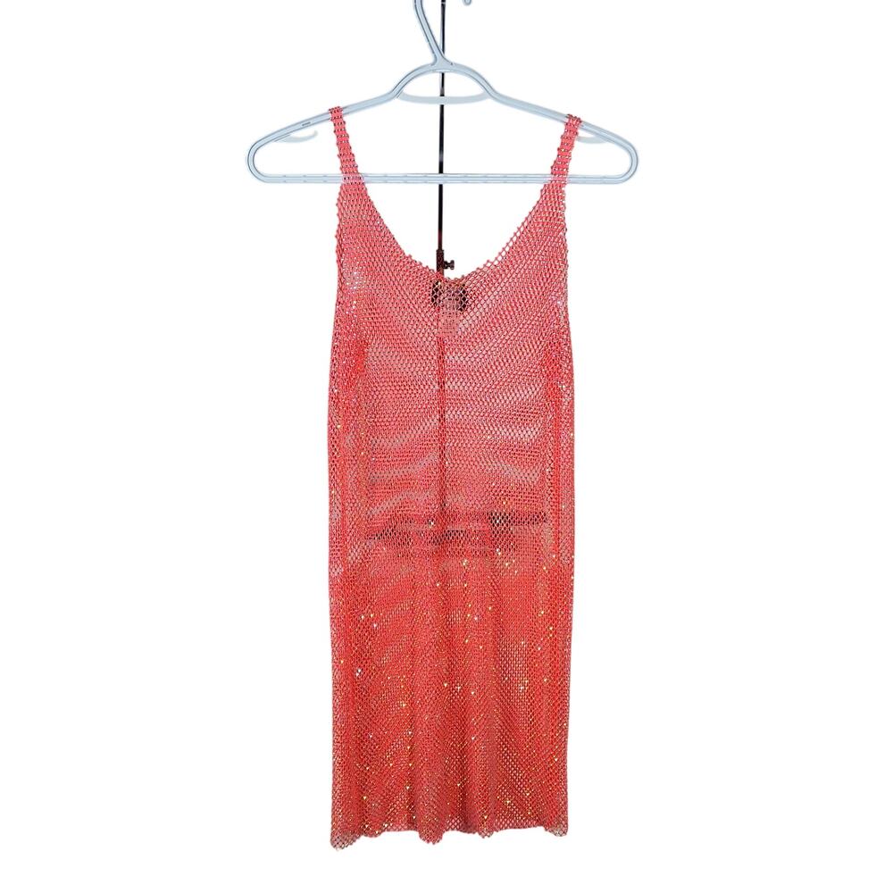 Santa Brands Rhinestone Pink Raspberry Sydney Dress OS - Picture 3 of 4